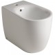 Bidet filomuro 55 cm. con fissaggio nascosto Nolita di Kerasan in ceramica bianco lucido cod. 532001