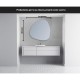 Su Misura Specchio Irregolare da Bagno Filo Lucido Retroilluminante led 20W art.1007 con pulsante touch integrato