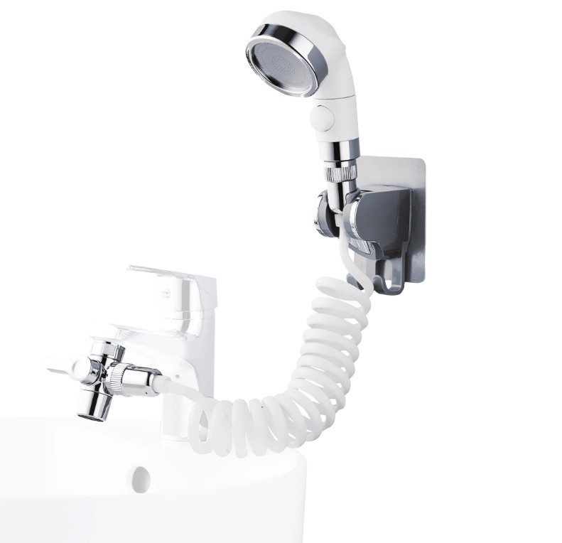 Doccetta per lavabo completa di supporto a muro e tubo flessibile - Vendita  Online ItaliaBoxDoccia