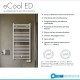 Termoarredo elettrico digitale ecool ed l. 478 mm 300 w marca Fondiital