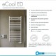 Termoarredo elettrico digitale ecool ed L. 528 mm 700 w marca Fondiital