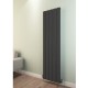 Termoarredo Venezia 180 altezza x 28 larghezza cm. tubi arrotondati colore antracite