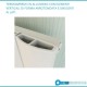 Termoarredo Venezia 180 altezza x 28 larghezza cm. tubi arrotondati colore bianco