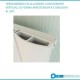 Termoarredo Venezia 180 altezza x 47 larghezza cm. tubi arrotondati colore bianco