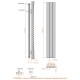 Termoarredo Venezia 180 altezza x 28 larghezza cm. tubi ovoidali colore antracite