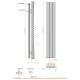 Termoarredo Venezia 180 altezza x 28 larghezza cm. tubi ovoidali colore bianco