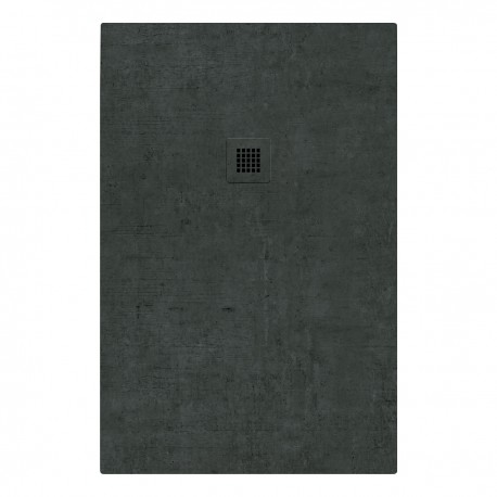 Piatto doccia 70x160 H. 3 cm. in pietra sintetica finitura petrolio