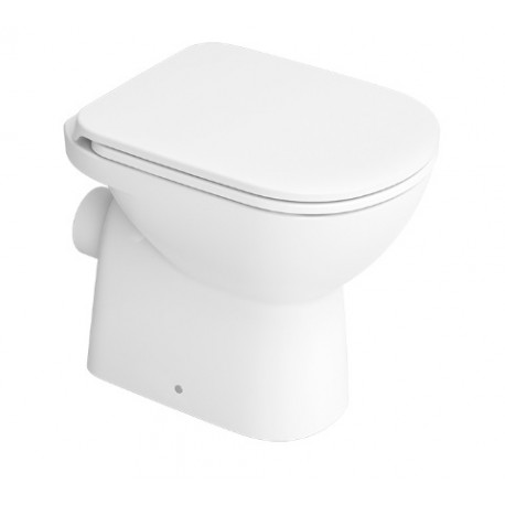 Ceramica Dolomite GEMMA 2 vaso a pavimento con scarico a parete, bianco J522301