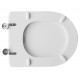 Sedile wc per Althea vaso Marion In Legno Poliestere Colato