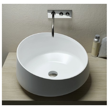 Lavabo da Appoggio in Solid Surface Marechiaro