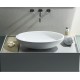 Lavabo da Appoggio in Solid Surface Ovo