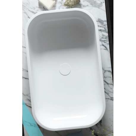 Lavabo da Appoggio in Solid Surface Linfa