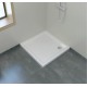 Piatto Doccia 80x80 cm in Acrilico sanitario rinforzato con vetro resina di Colore Bianco Altezza 6 cm