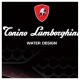 Miscelatore monocomando Lavabo a muro nero opaco con Maniglia satinata Tonino Lamborghini collezione Mugello