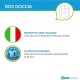 Box doccia soffietto pvc semicircolare asimmetrico ad apertura centrale 70x90 cm h.188 mod. colibri sfera plus marca Forte