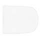 Sedile Wc per vaso Aster in Termoindurente Bianco a chiusura soft-close (ammortizzata)
