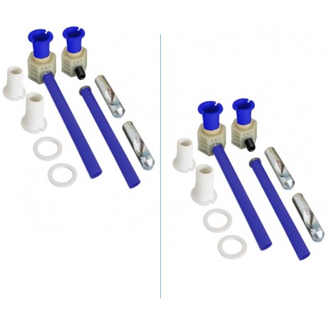Kit Fissaggio nascosto per sanitari sospesi con accesso dal basso