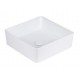 Lavabo da appoggio 39 larghezza x 39 profondità cm. in ceramica bianca opaca modello d81