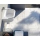 Lavabo a canale modello Kenia 90x45 cm H. 21 cm - Ceramica Dolomite