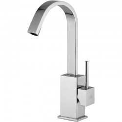 Miscelatore Lavabo Level Paffoni a Canna Piatta con Piletta di Scarico e Flessibili (non disponibile)