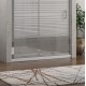 Box Doccia Scorrevole Cristallo Serigrafato 6 mm Trattamento Anticalcare Altezza 190 cm