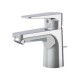 Miscelatore lavabo serie Orange marca Paffoni con piletta di scarico in ottone cromo lucido