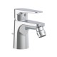 Miscelatore bidet serie Orange marca Paffoni con piletta di scarico in ottone cromo lucido