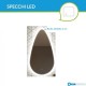 Su Misura Specchio Irregolare Filo Lucido Retroilluminante led 20W con bordo sabbiato + pulsante touch art. spe195
