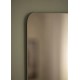 Su Misura Specchio bronzo rettangolare Filo Lucido montaggio reversibile