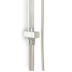 Colonna doccia quadra Zeus Metaform con deviatore a due vie soffione + doccetta in acciaio inox aisi 304 spazzolato
