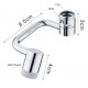 Aeratore Rubinetto Girevole modello Splying - Cromo