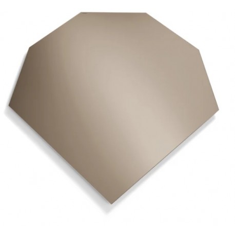 Su Misura Specchio bronzo sagomato Filo Lucido Art. spe5319