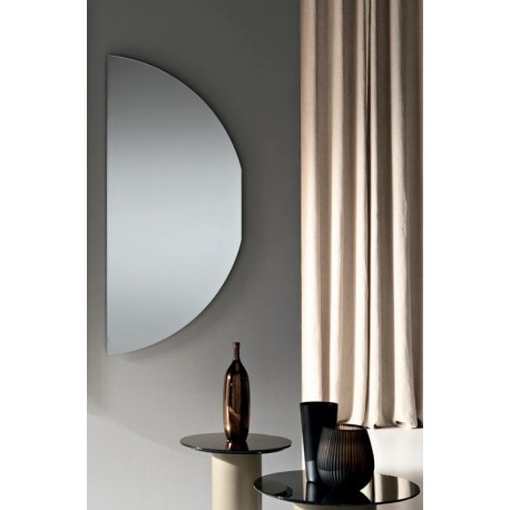 Su Misura Specchio mezza luna Filo Lucido Art. spe4398 montaggio reversibile