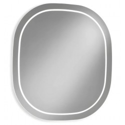 Specchio Bagno con Disegno Sabbiato Retroilluminato led 20W art. spe784