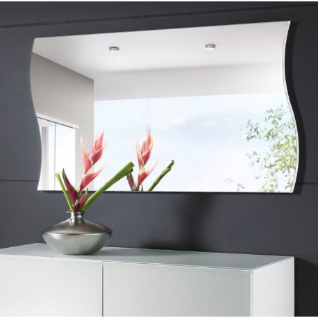 Su Misura Specchio da Bagno Filo Lucido Reversibile cod.43