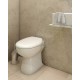 SFA WATERSAN - WC con TRITURATORE INTEGRATO Modello "WATERSAN COMPACT" - cod. WSC1 Doppio scarico 2/4 lt