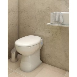 SFA WATERSAN - WC con TRITURATORE INTEGRATO Modello "WATERSAN COMPACT" - cod. WSC1 Doppio scarico 2/4 lt