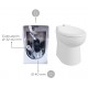 SFA WATERSAN - WC con TRITURATORE INTEGRATO Modello "WATERSAN COMPACT" - cod. WSC1 Doppio scarico 2/4 lt