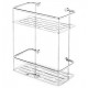 Cestello doccia Metaform acciaio inox 18 10 finitura cromata lucida, altezza 7 cm