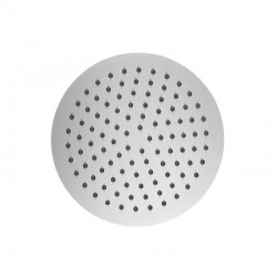 Soffione doccia tondo diametro 25 cm slim in acciaio inox cromato anticalcare