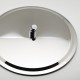 Soffione doccia tondo diametro 200 mm ultra slim in acciaio inox 304 cromato anticalcare
