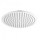 Soffione doccia tondo diametro 400 mm ultra slim in acciaio inox 304 cromato anticalcare