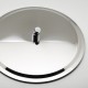 Soffione doccia tondo diametro 400 mm ultra slim in acciaio inox 304 cromato anticalcare
