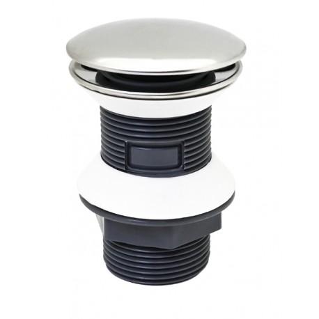 Piletta Click-Clack 2 in 1 UNIVERSALE da senza a con troppopieno da 1"1/4 diam 40 mm.