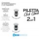 Piletta Click-Clack 2 in 1 UNIVERSALE da senza a con troppopieno da 1"1/4 diam 40 mm.