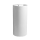Lavabo tondo Freestanding in ceramica bianca lucida