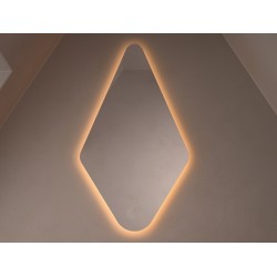 Su Misura Specchio da Bagno Filo Lucido Retroilluminante led 20W art. spe5319