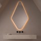 Su Misura Specchio da Bagno Filo Lucido Retroilluminante led 20W art. spe5319