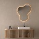 Su Misura Specchio da Bagno Filo Lucido Retroilluminante led 20W art. spe5419