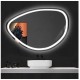 Su Misura Specchio da Bagno Filo Lucido Retroilluminante led 20W art. spe6419